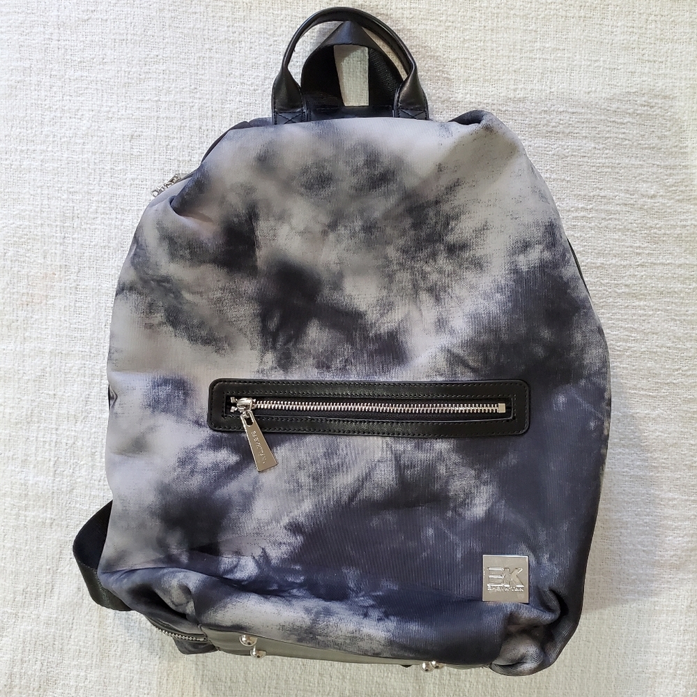 Baby K'tan Sojourn Diaper Bag Backpack Changing Station Tie Dye